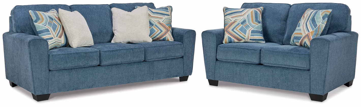 Cashton Queen Sofa Sleeper and Loveseat