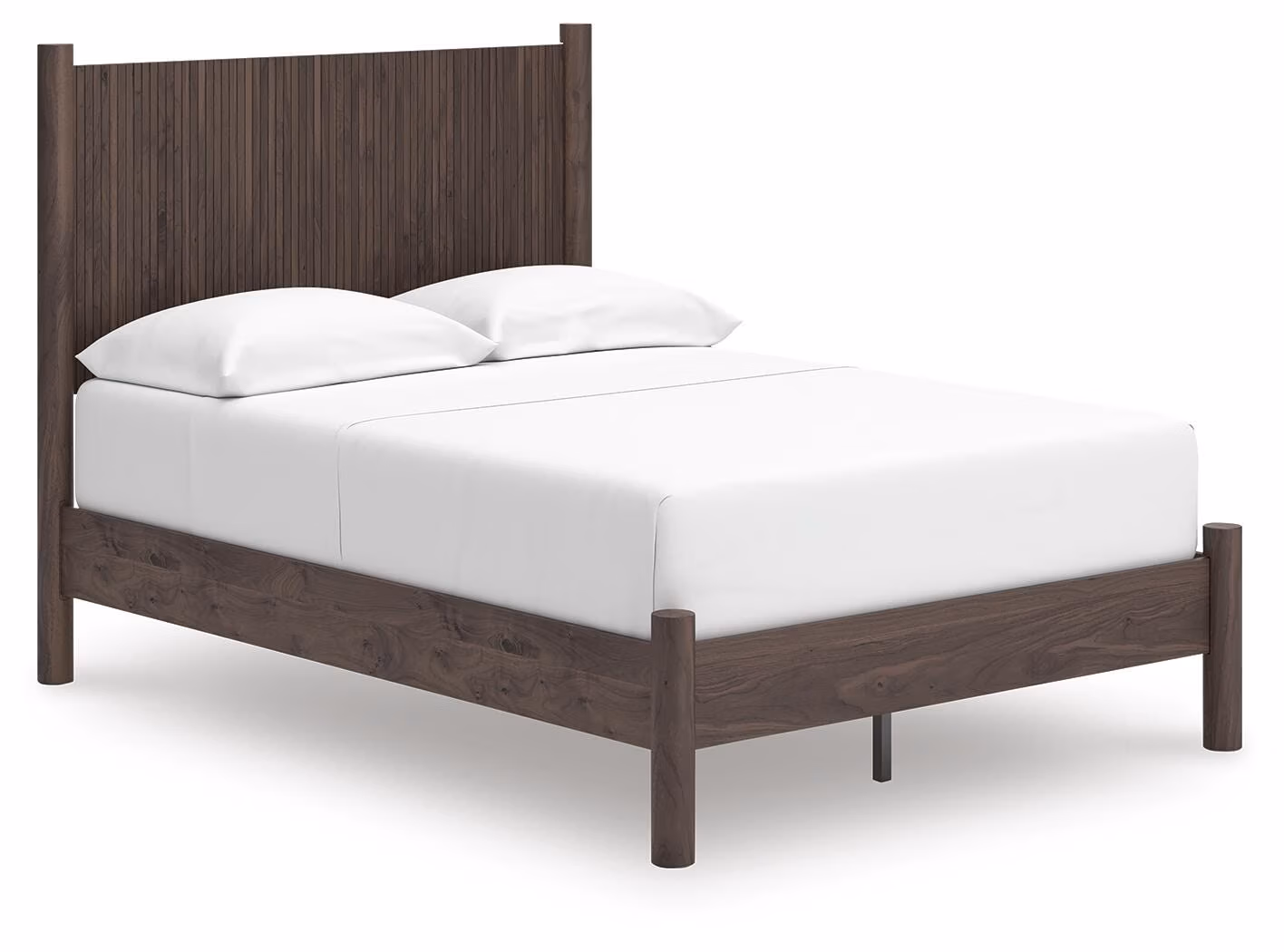 46d989e1c41c2945de1bf5f206824c9d Pamytta Full Panel Platform Bed - Image 1