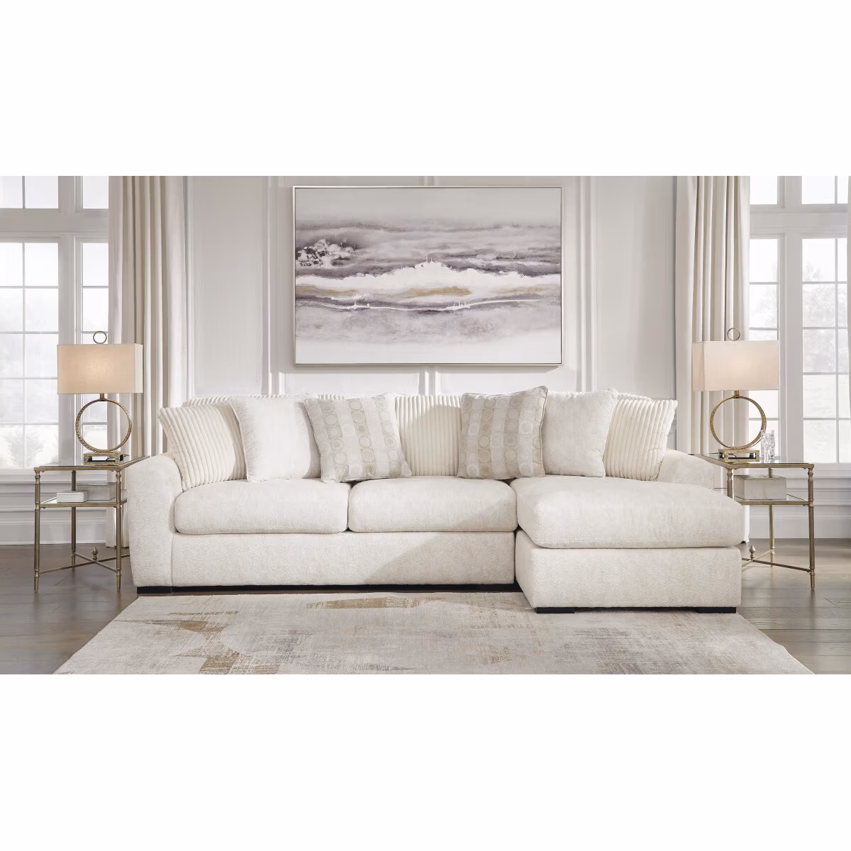 Chessington 2-Piece Sectional with Chaise - Image 4