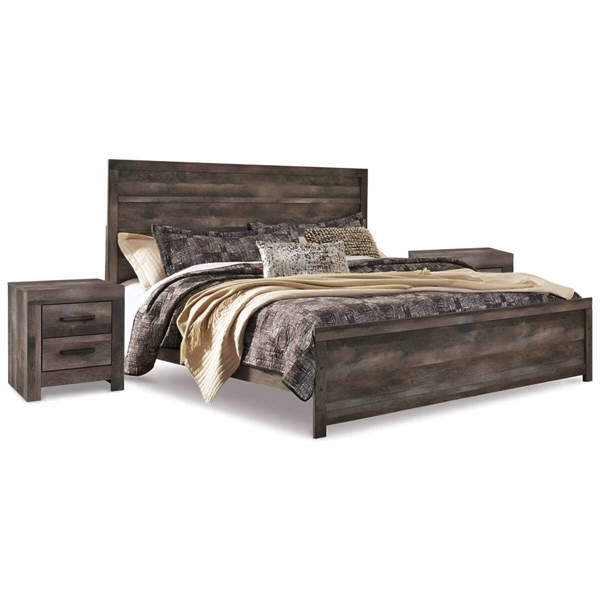 Wynnlow King Panel Bed and 2 Nightstands - Image 2