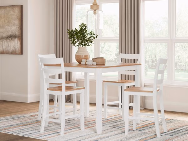 Gesthaven Counter Height Dining Table and 4 Barstools (Set of 5) - Image 3