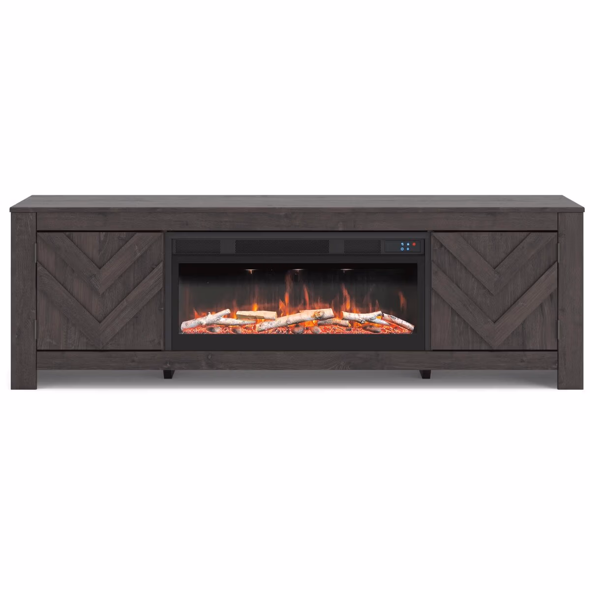 Cayboni 71" TV Stand with Electric Fireplace - Image 2