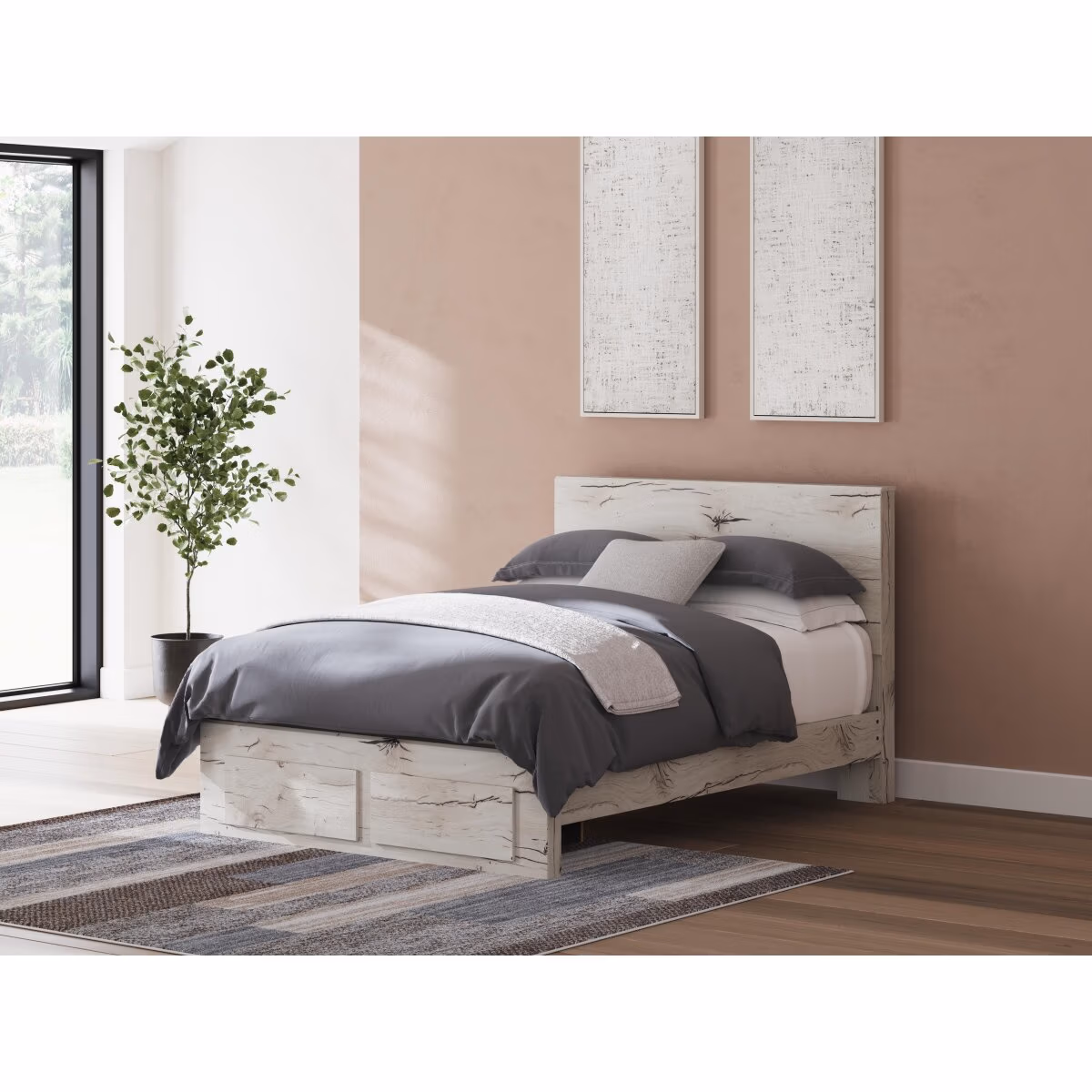 Lawroy Queen Storage Bed, 2 Dressers, Mirror and 2 Nightstands - Image 35