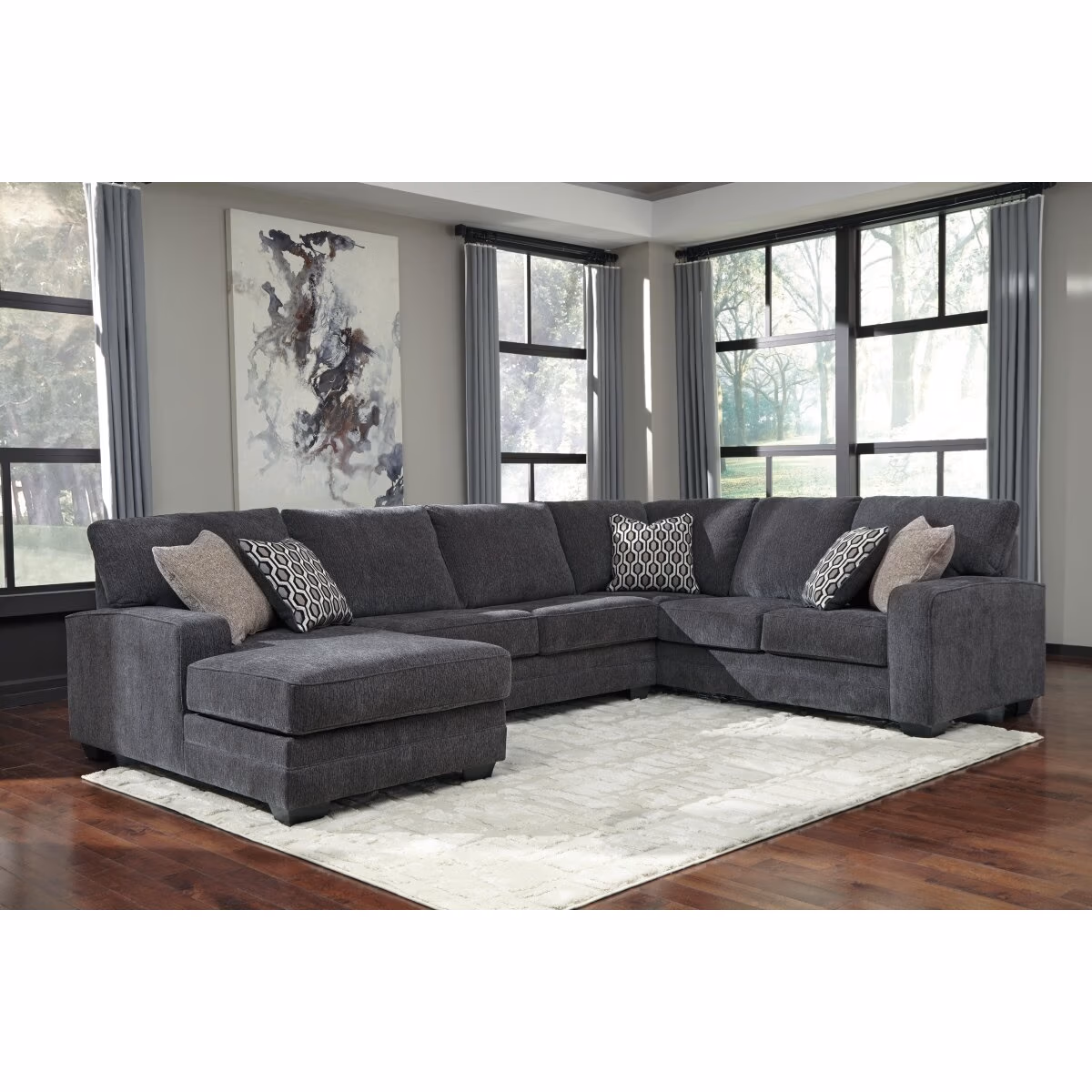 Tracling 3-Piece Sectional with Chaise - Image 3