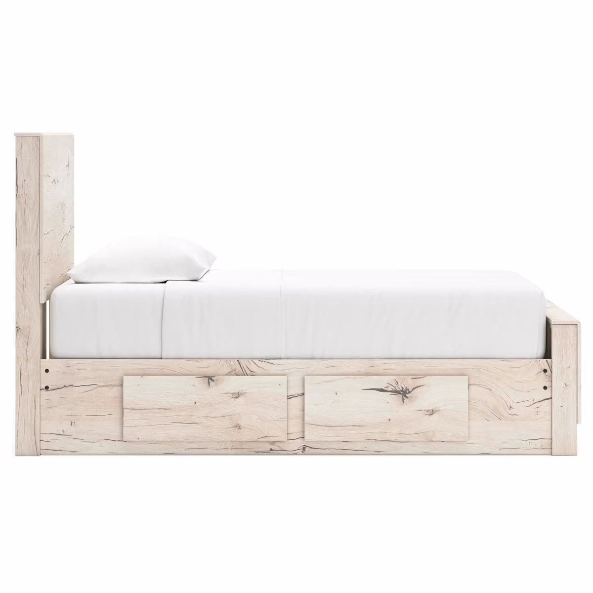 Lawroy Twin Panel Bed with Storage - Image 7