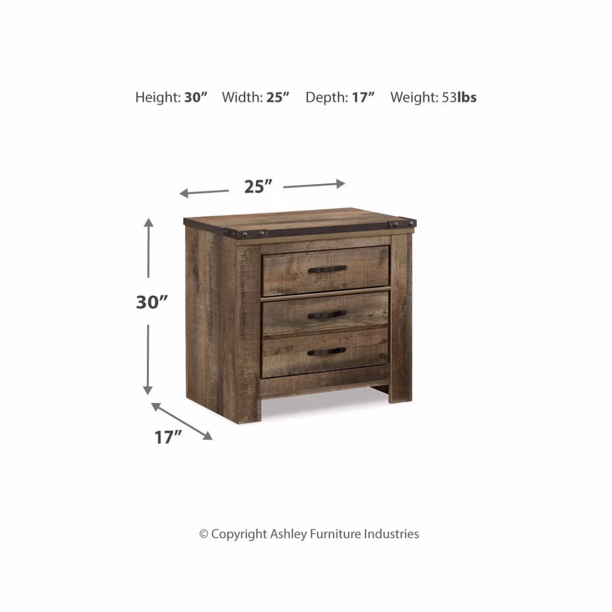 Trinell Queen Panel Bed and Nightstand - Image 8