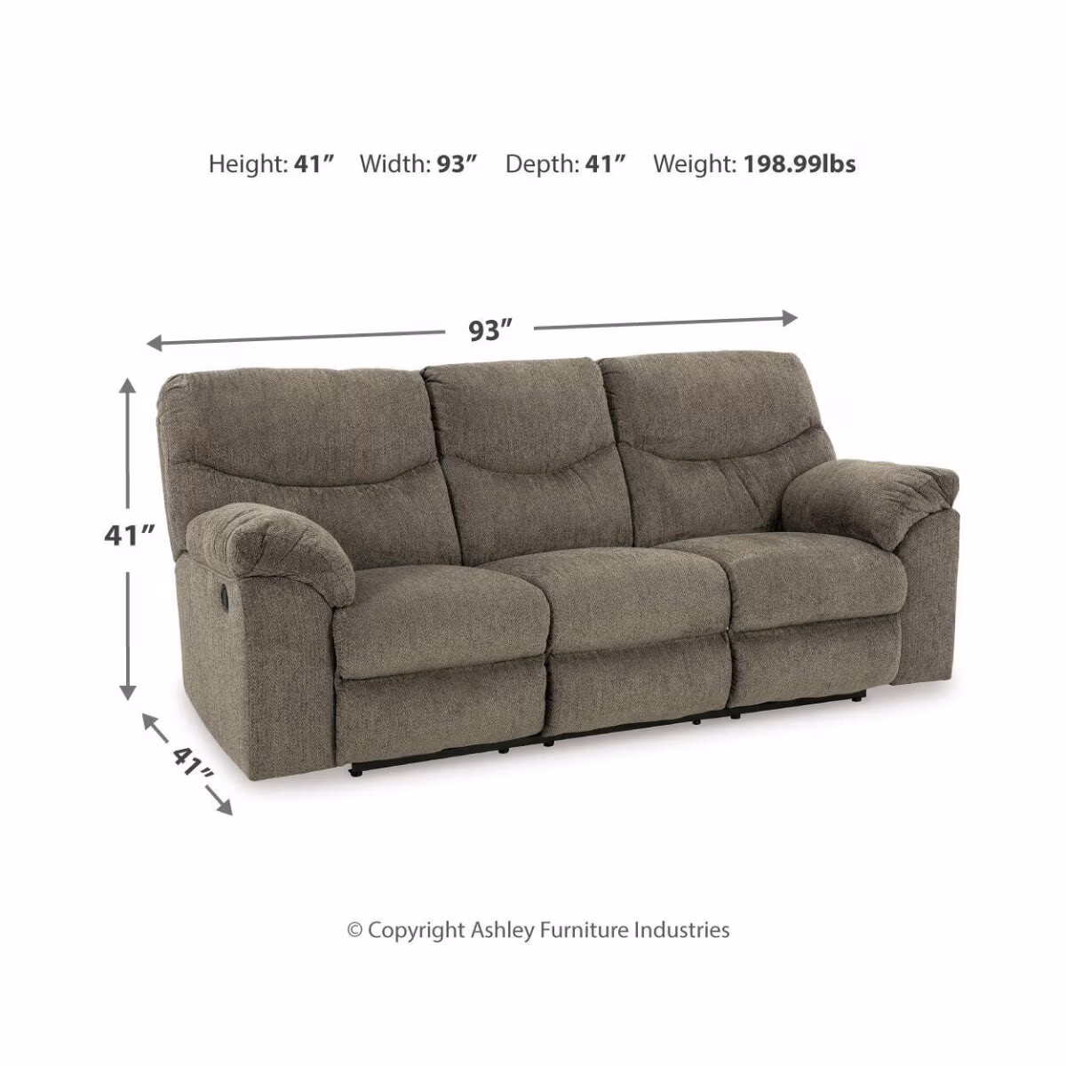 Alphons Reclining Sofa - Image 10