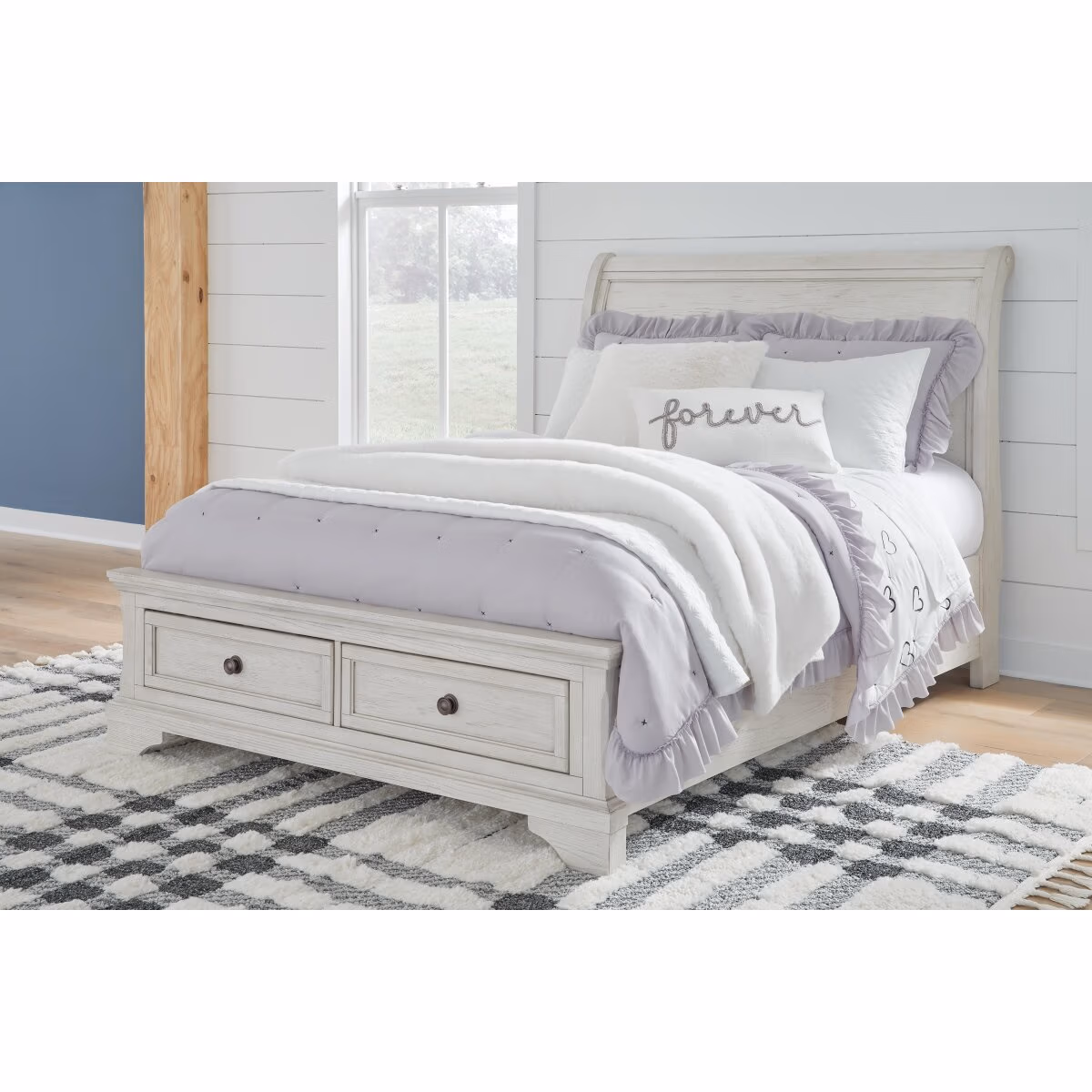 Robbinsdale Full Sleigh Storage Bed - Image 3