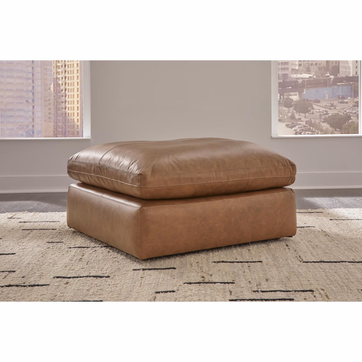 Emilia Oversized Accent Ottoman - Image 3