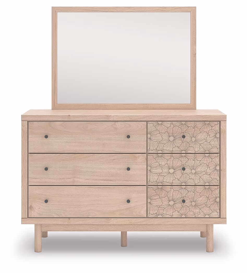 Arloster Dresser and Mirror