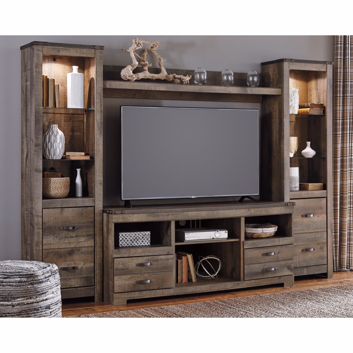 Trinell 4-Piece Entertainment Center - Image 2