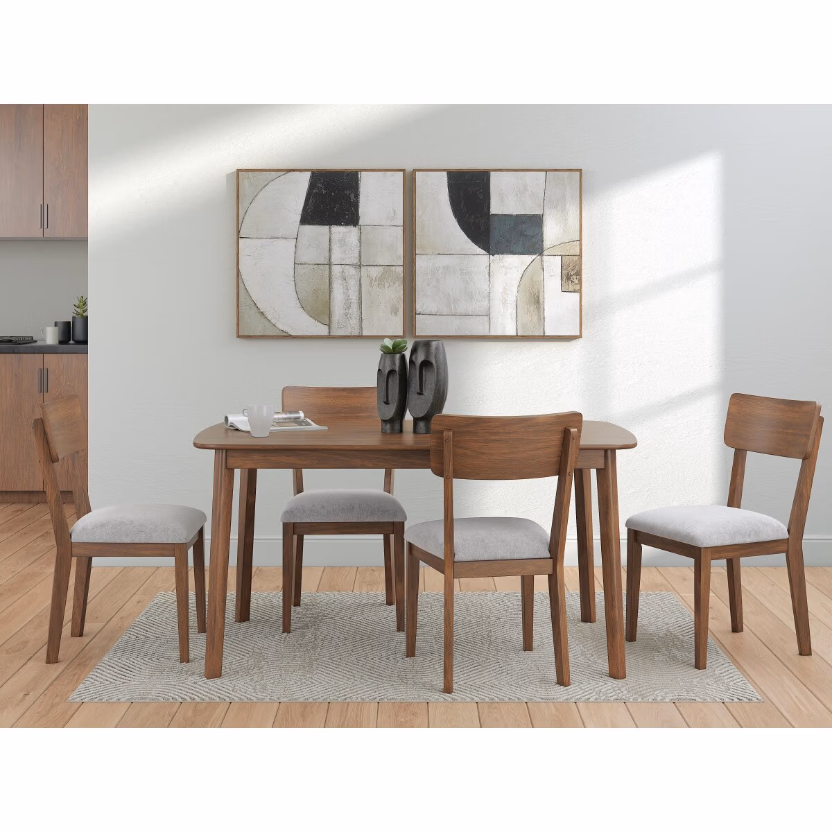 Tameride Dining Table and 4 Chairs (Set of 5) - Image 3