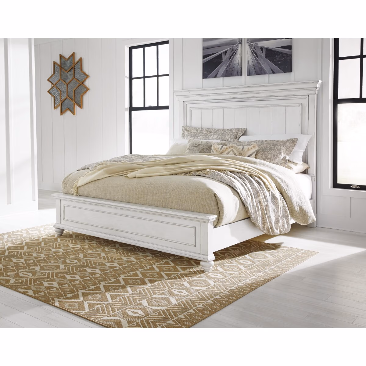 Kanwyn Queen Panel Bed - Image 9