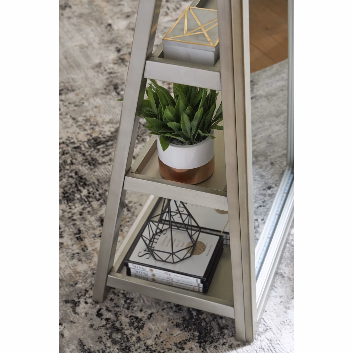 Evesen Floor Standing Mirror/Storage - Image 7