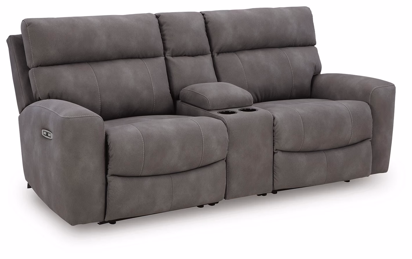 Next-Gen Durapella 3-Piece Power Reclining Sectional Loveseat with Console