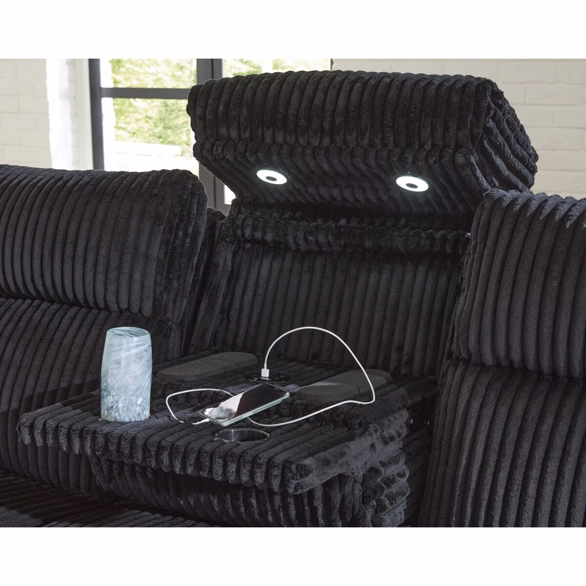 Belvarrow Power Reclining Sofa - Image 8