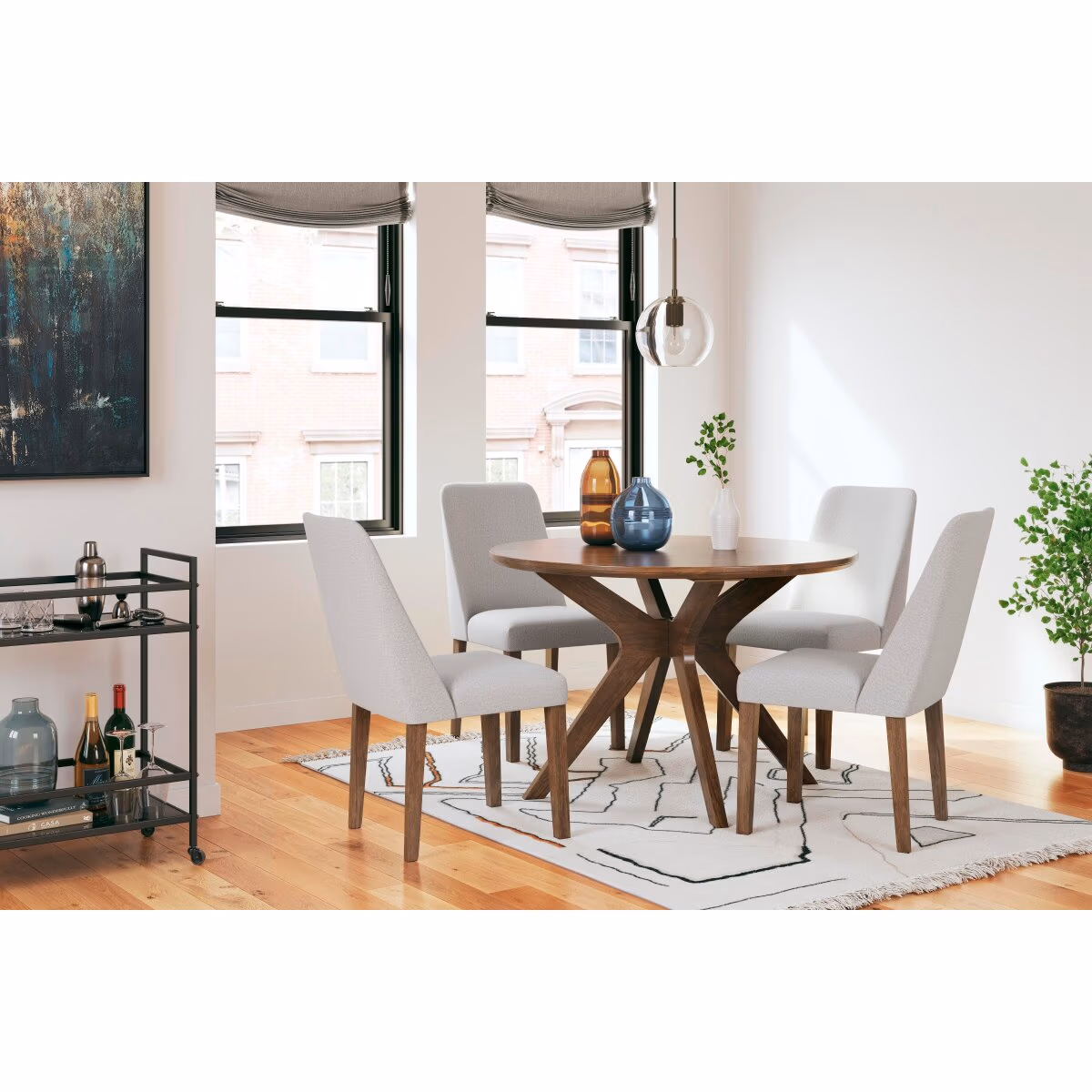 Lyncott Dining Table and 4 Chairs - Image 2