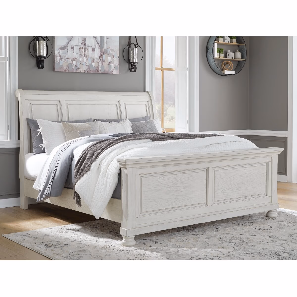 Robbinsdale Queen Sleigh Bed - Image 3
