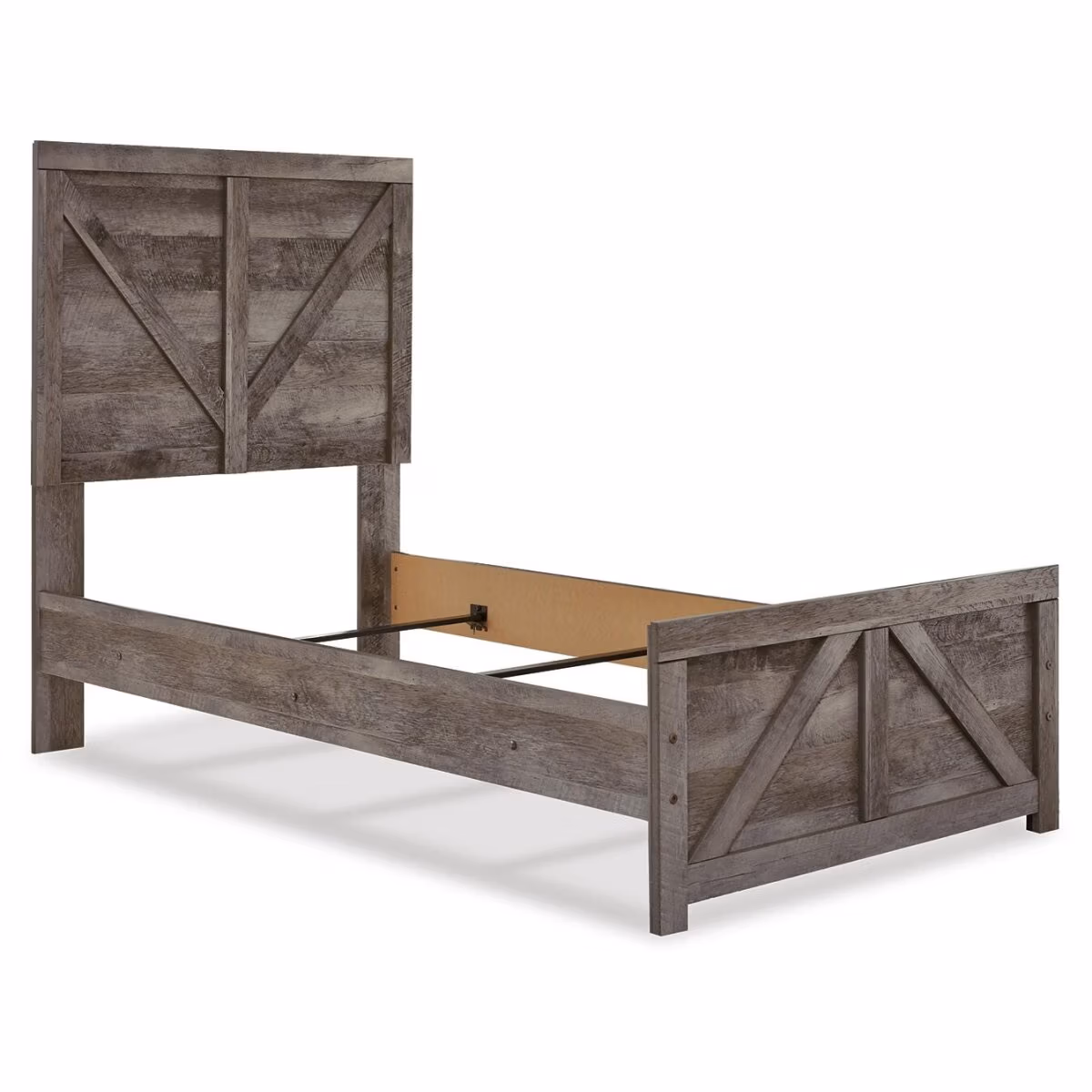Wynnlow Twin Crossbuck Panel Bed - Image 6