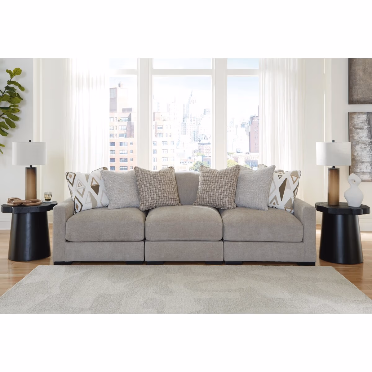 Aslan Court 3-Piece Sofa Sectional - Image 3