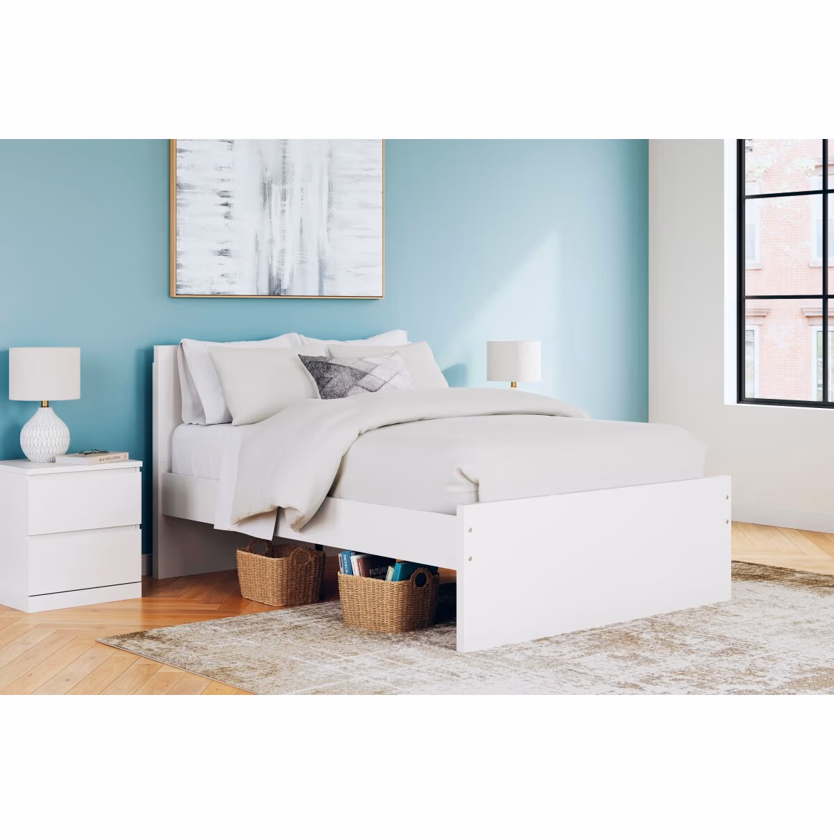 Onita Full Panel Platform Bed - Image 3