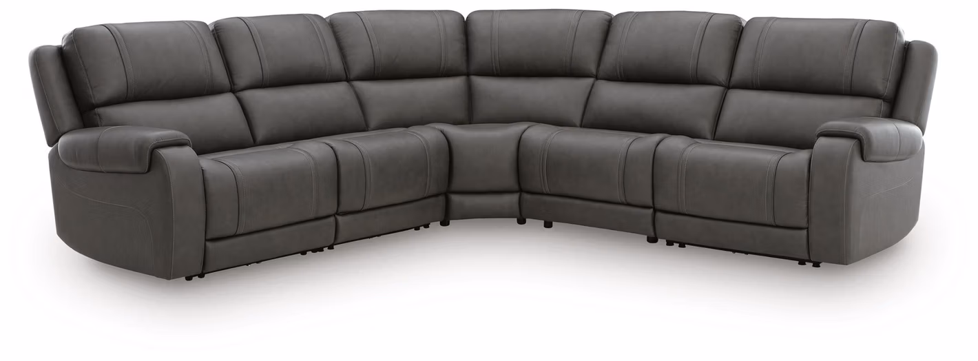 5Z - Pittson 5-Piece Power Reclining Sectional