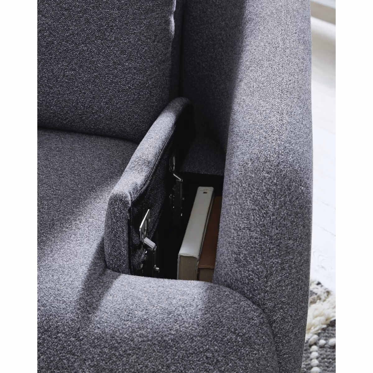 Alainmont Next-Gen Nuvella Swivel Power Recliner - Image 11
