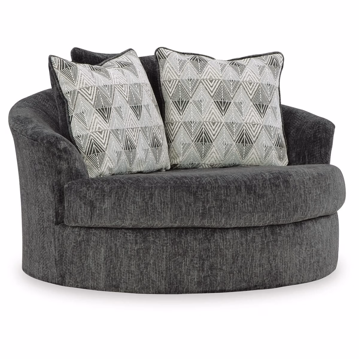 Biddeford Oversized Swivel Accent Chair - Image 2