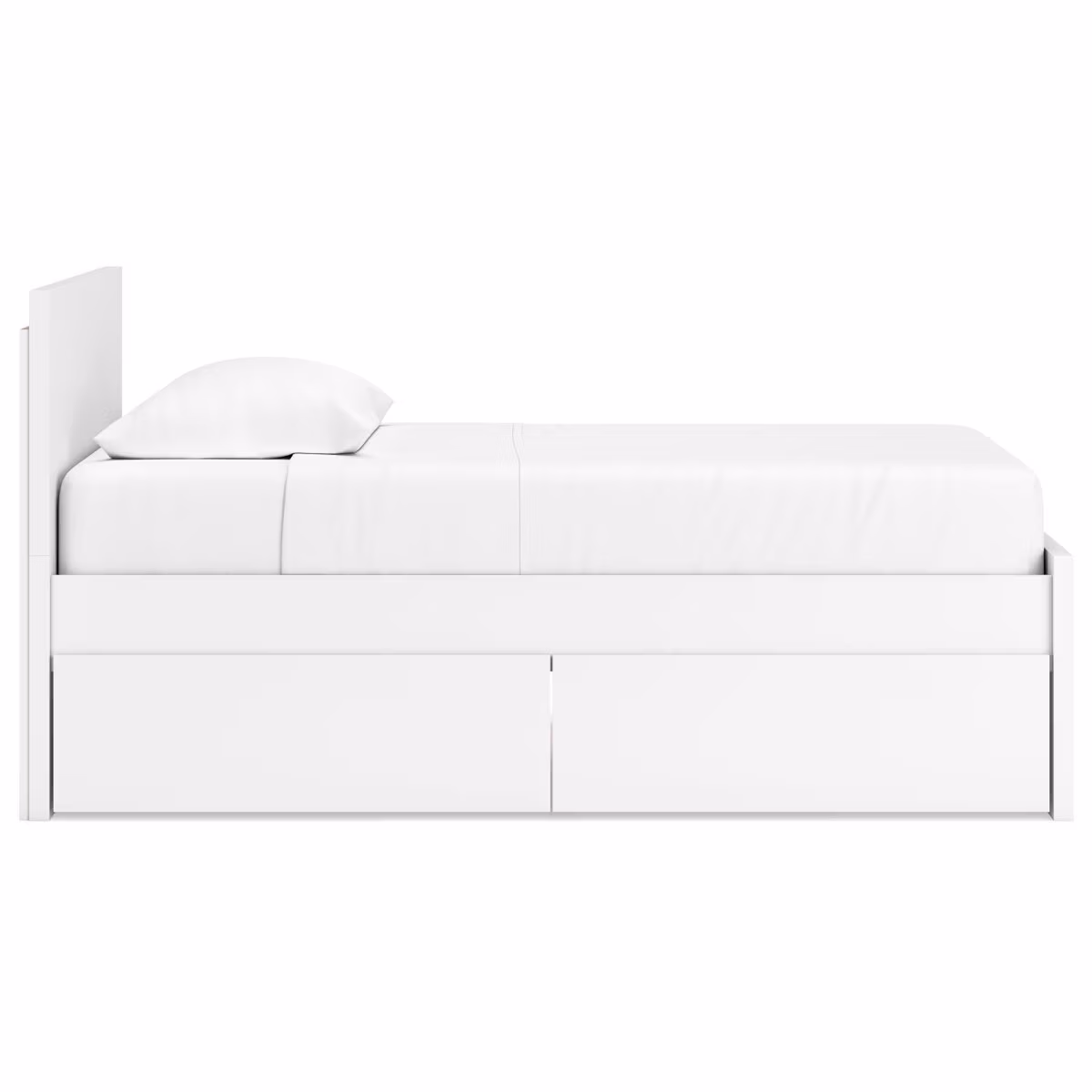 Onita Twin Panel Platform Bed with 1 Side Storage - Image 10