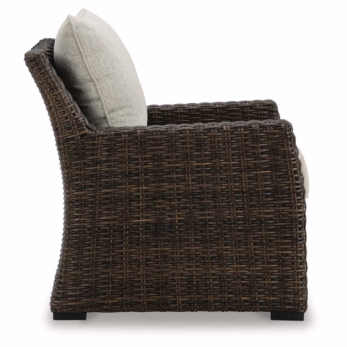 Brook Ranch Outdoor Lounge Chair with Cushion - Image 5