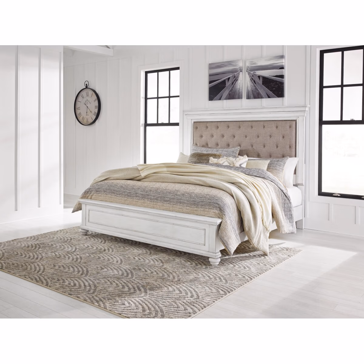 Kanwyn Queen Panel Bed - Image 9