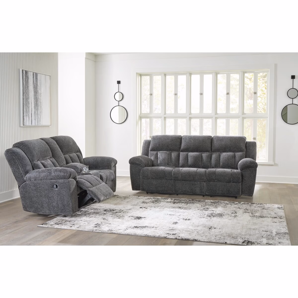 Frohn Reclining Sofa and Loveseat - Image 3
