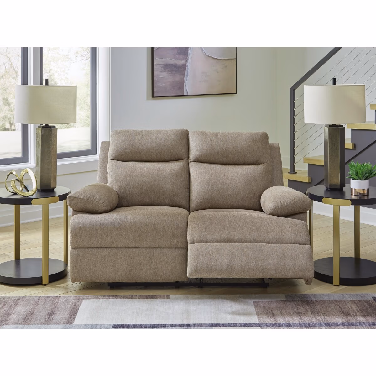 Side-Swipe Reclining Loveseat - Image 3