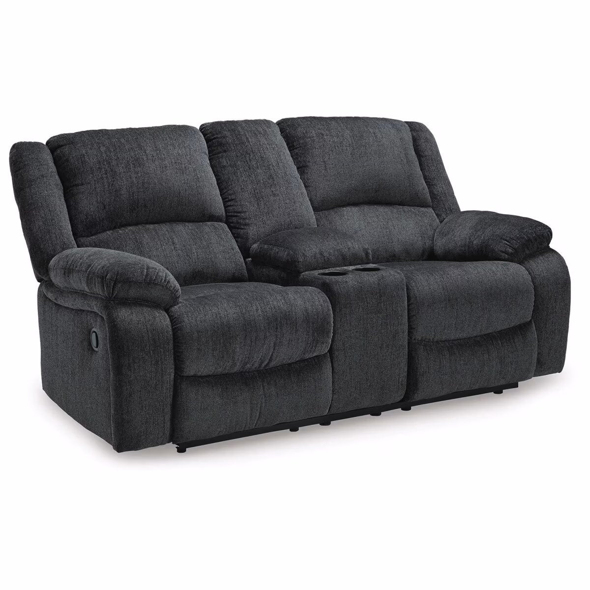 Draycoll Reclining Loveseat with Console - Image 4