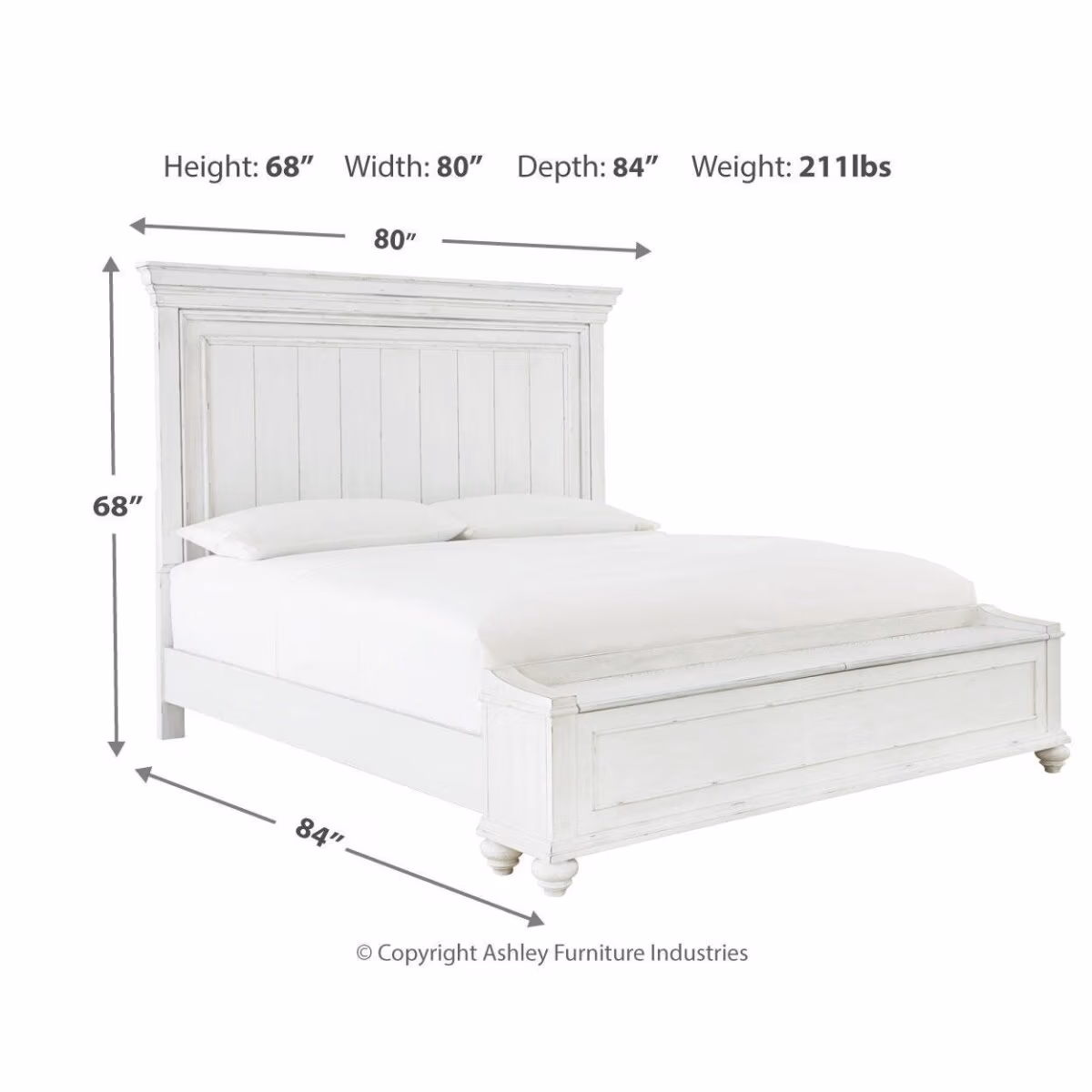 Kanwyn King Storage Panel Bed and Dresser - Image 9