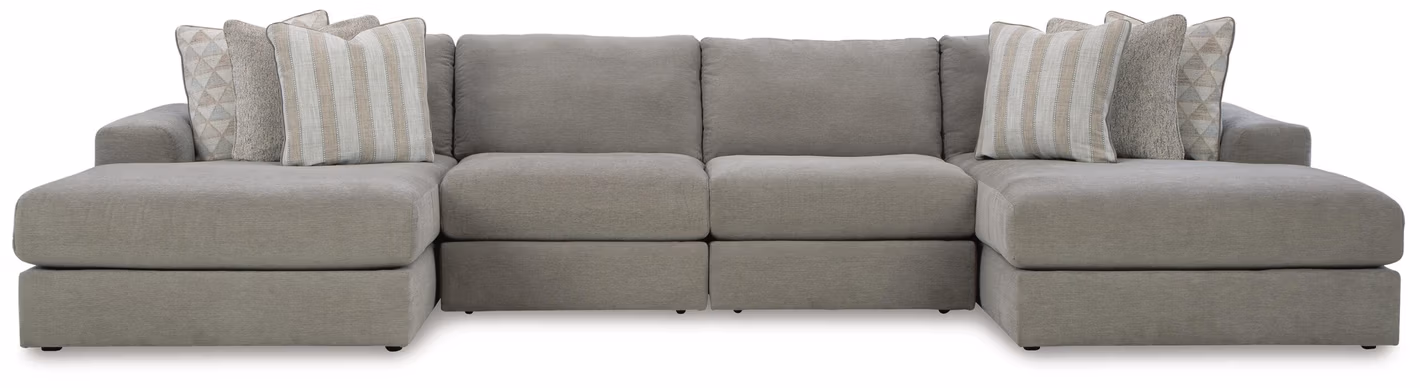 Avaliyah 4-Piece Double Chaise Sectional