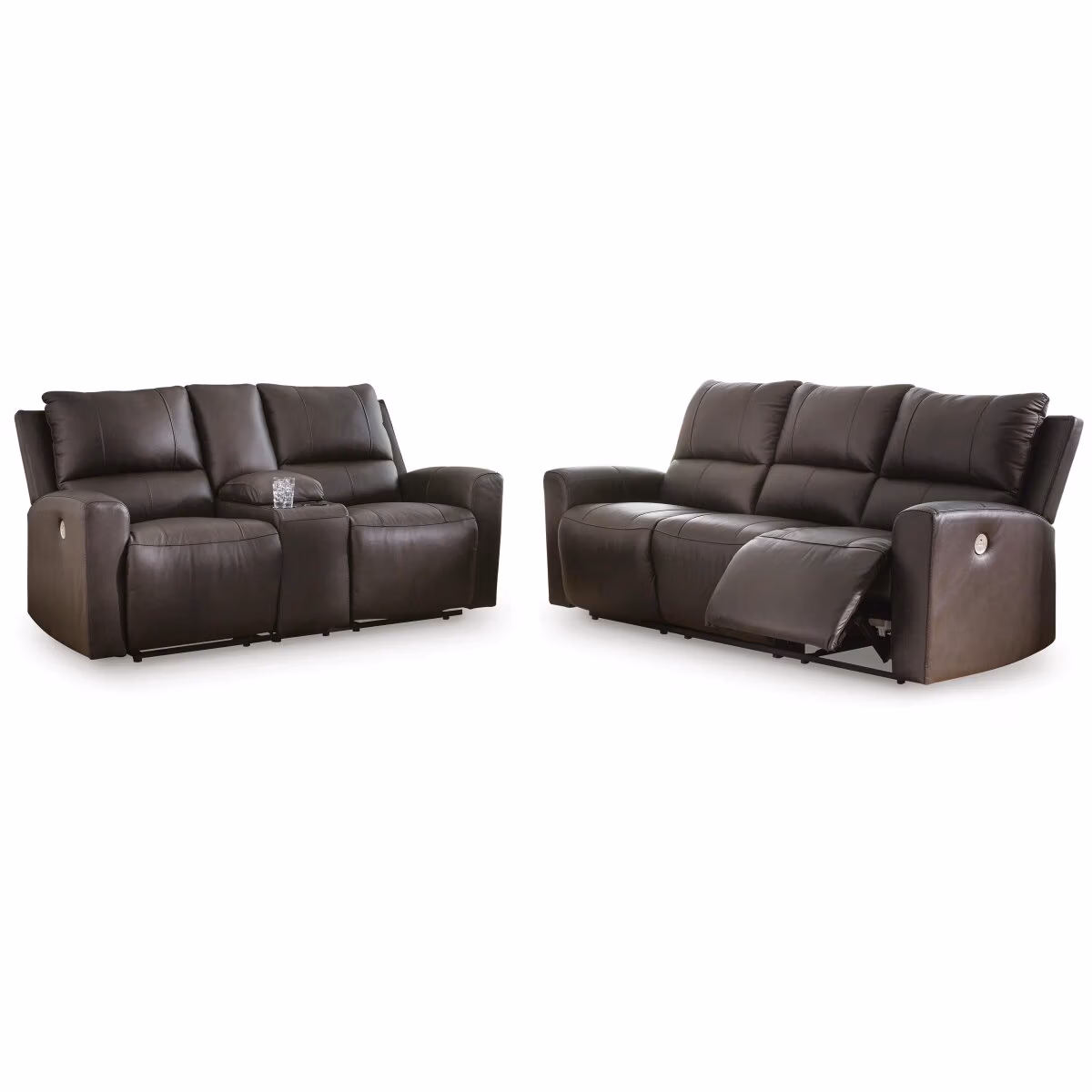 Boxmere Power Reclining Sofa and Loveseat - Image 2