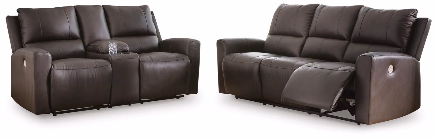 Boxmere Power Reclining Sofa and Loveseat