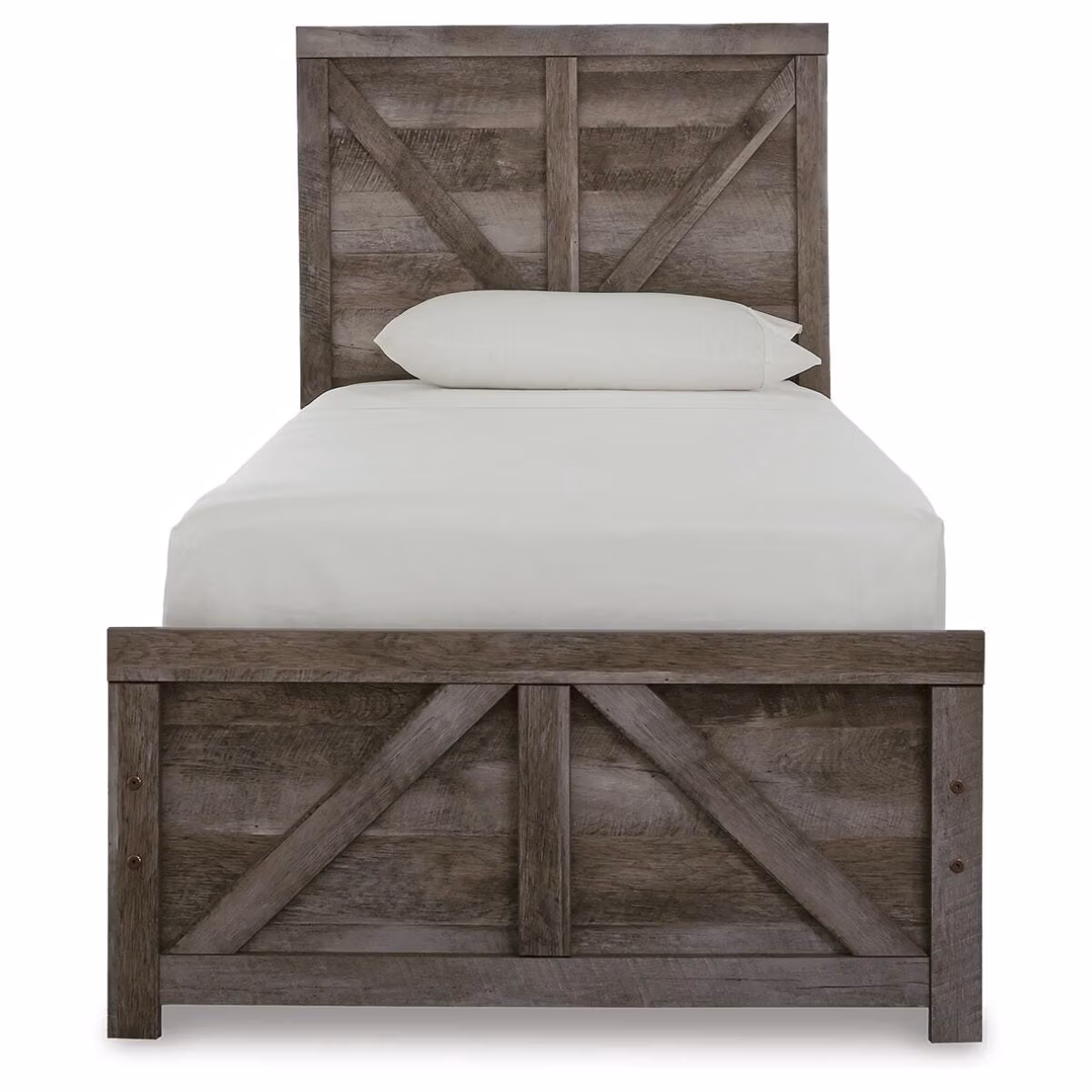 Wynnlow Twin Crossbuck Panel Bed - Image 7