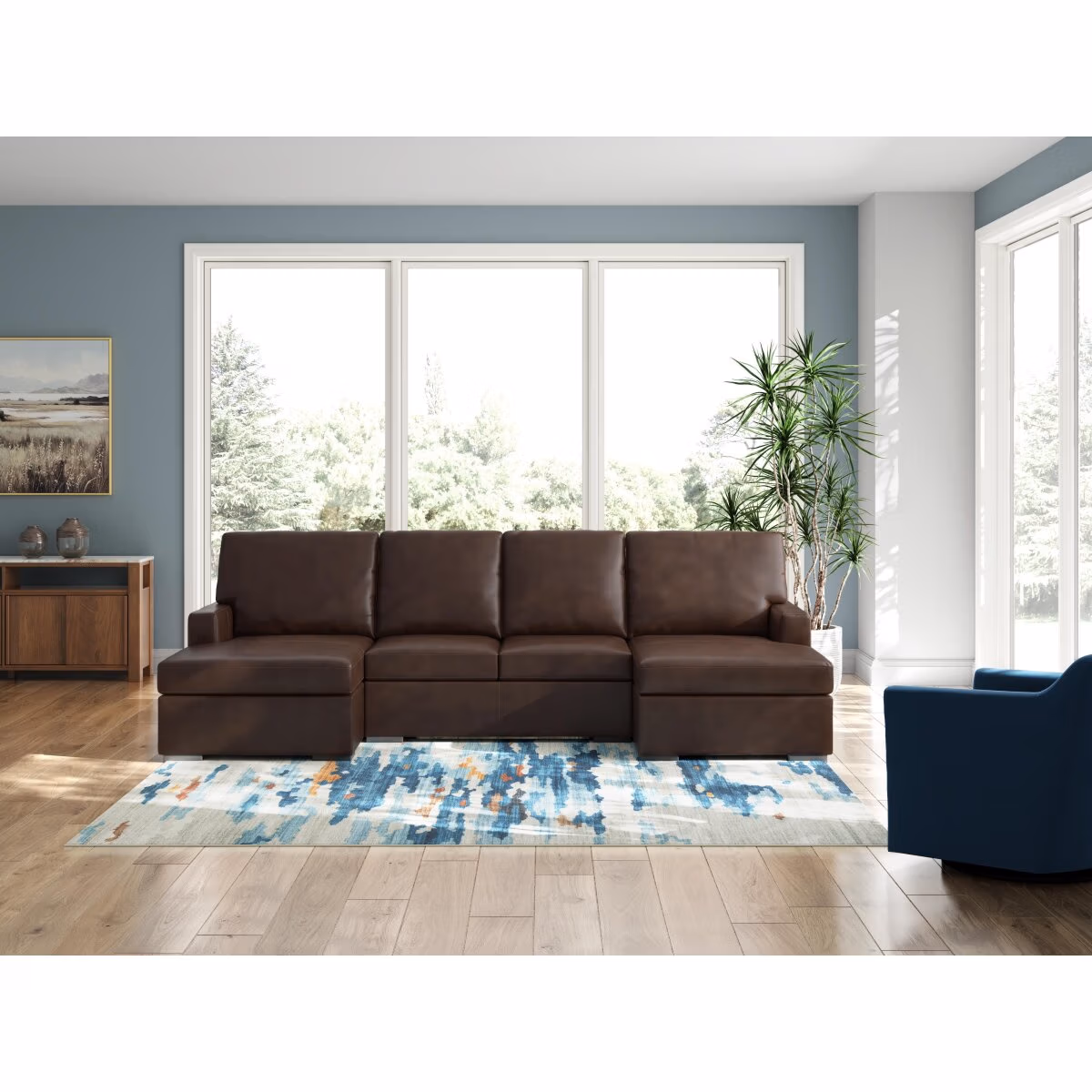 McDowlan 3-Piece Sectional with Double Chaise - Image 3