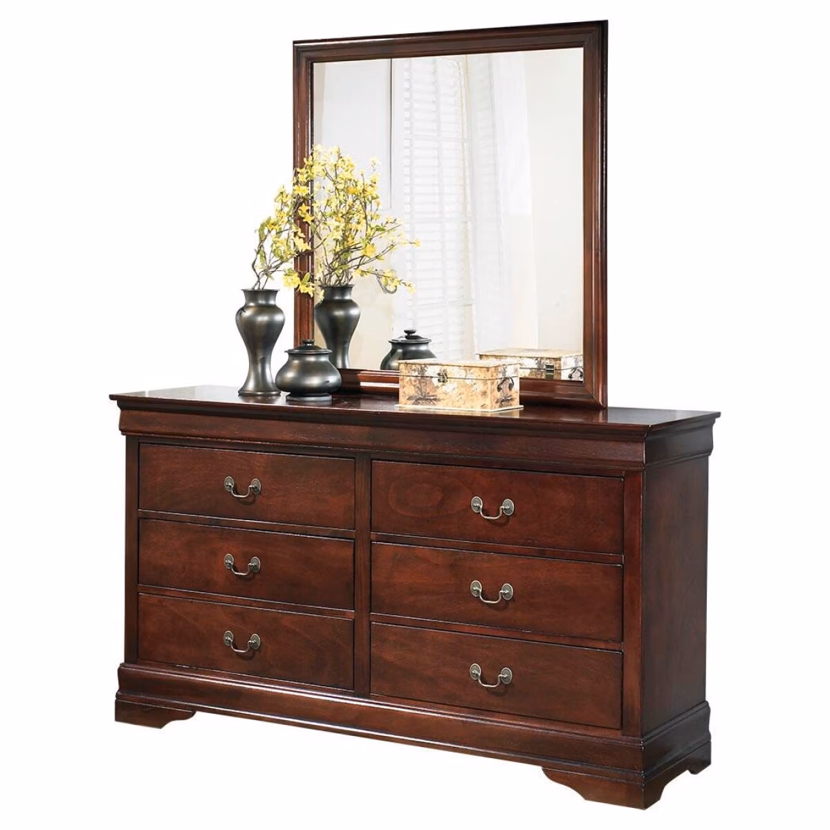 Alisdair Twin Sleigh Bed, Dresser, Mirror, Chest and Nightstand - Image 3