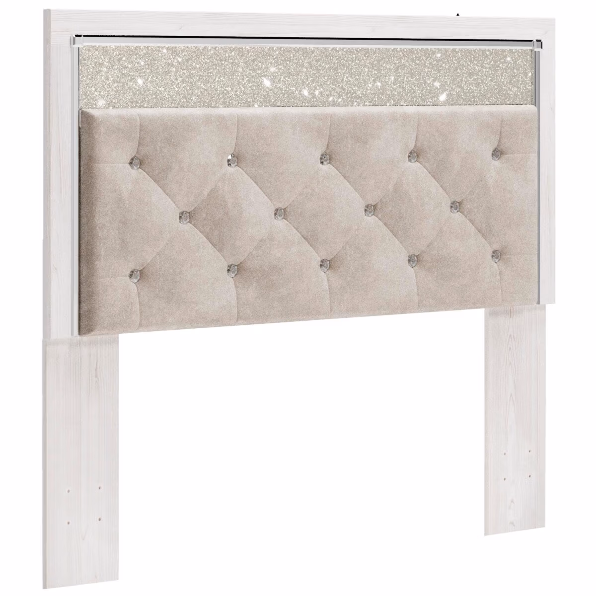 Altyra Queen Upholstered Panel Headboard - Image 2