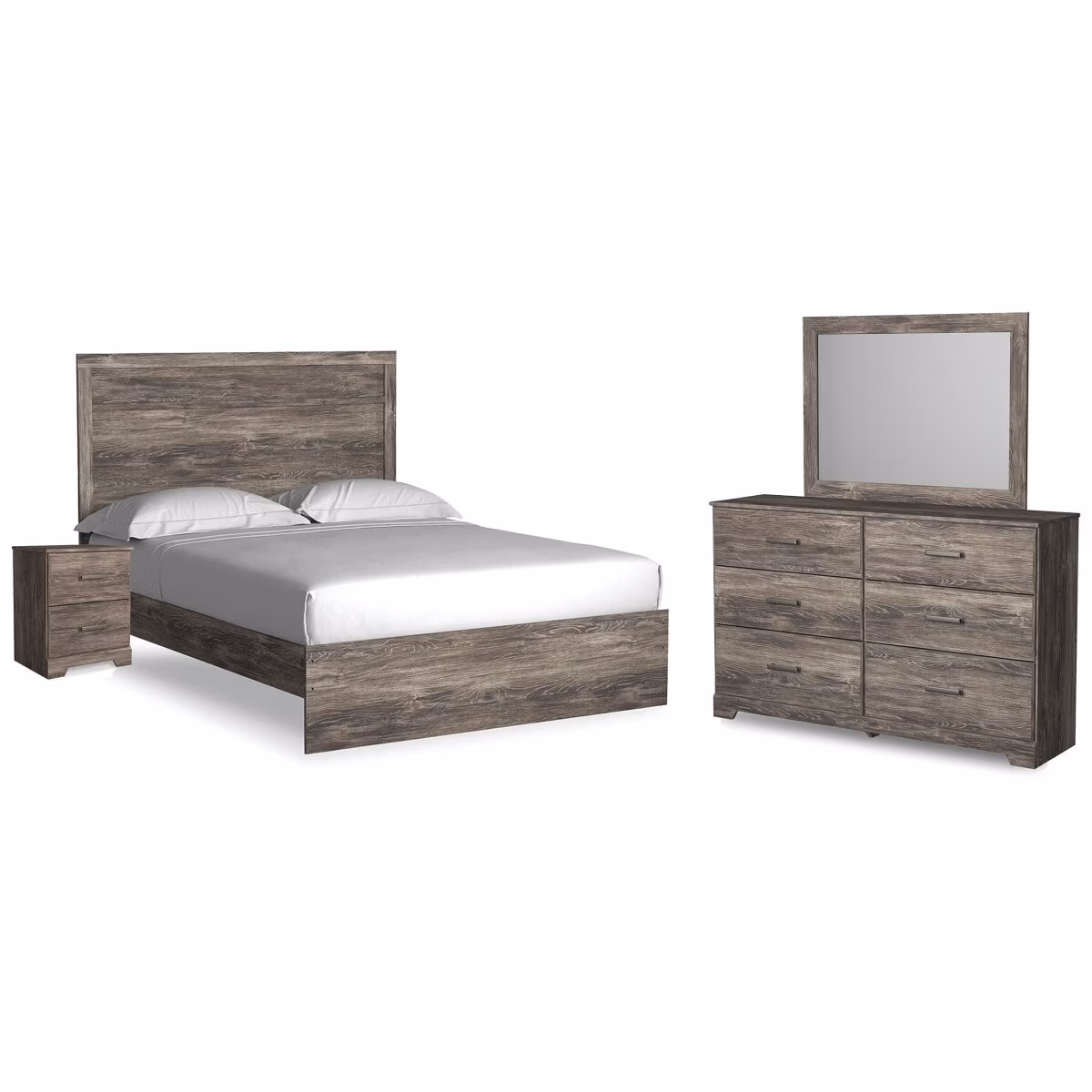 Ralinksi Queen Panel Bed, Dresser, Mirror, and Nightstand - Image 2