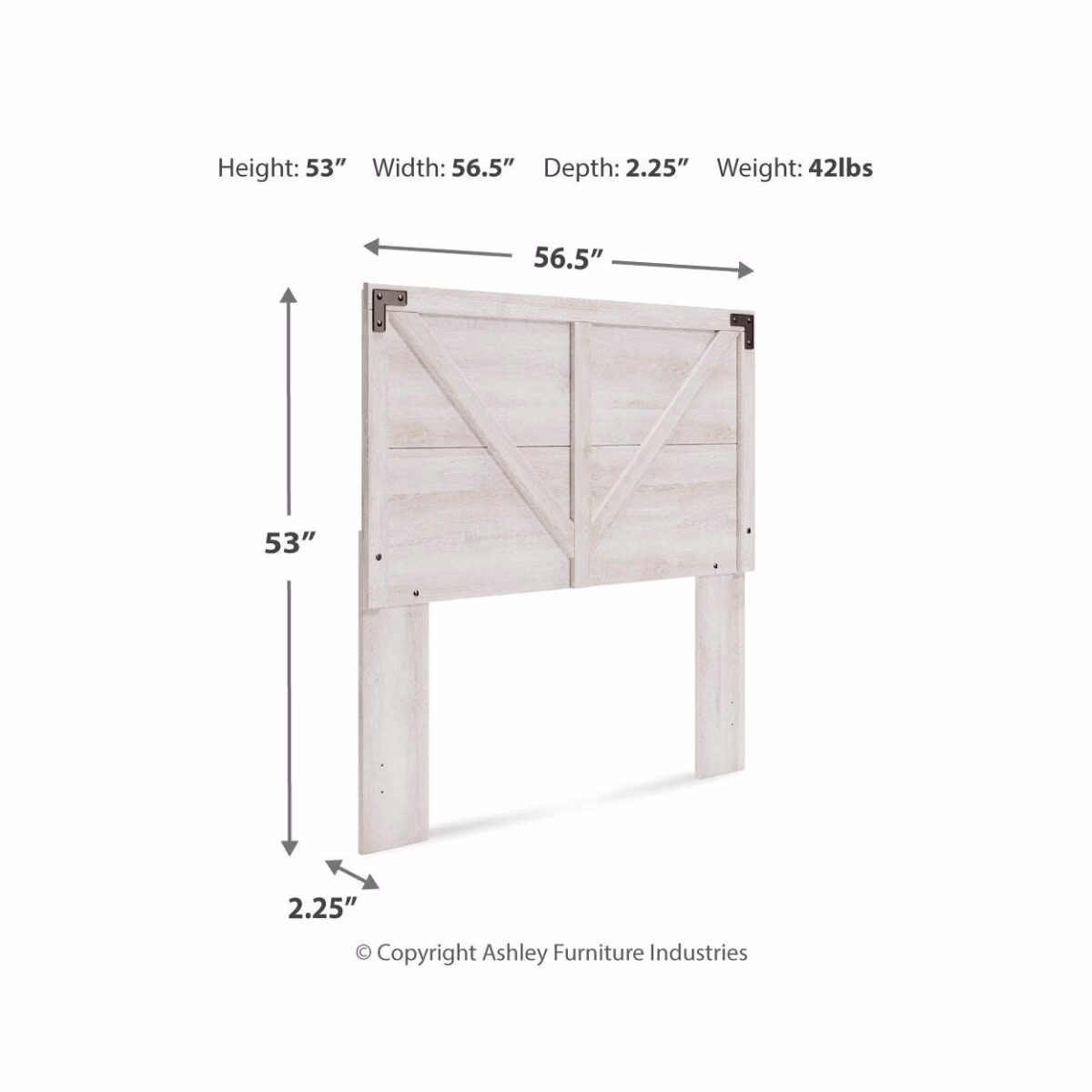 Shawburn Full Crossbuck Panel Headboard - Image 5