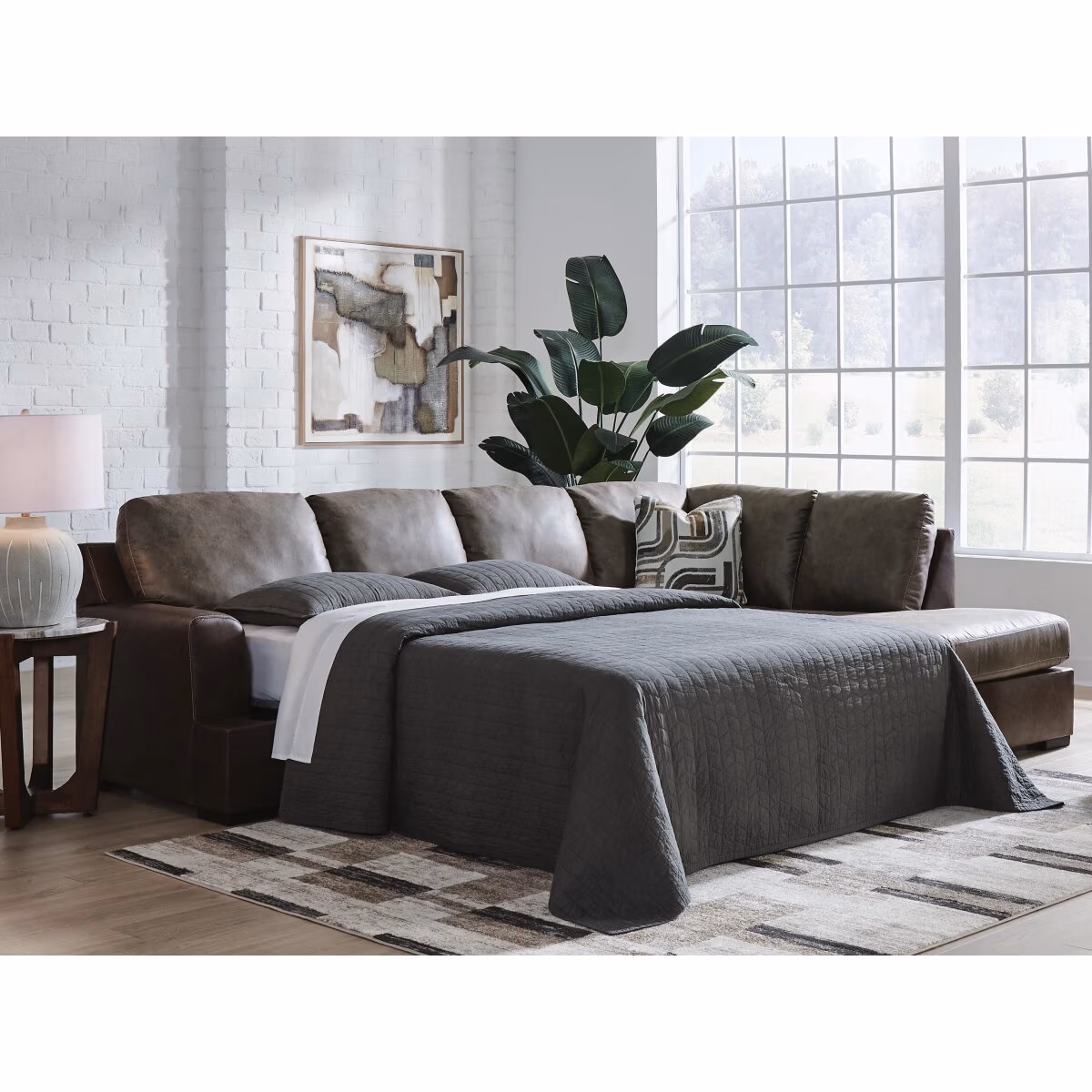 Castille Way 2-Piece Sleeper Sectional with Chaise - Image 3
