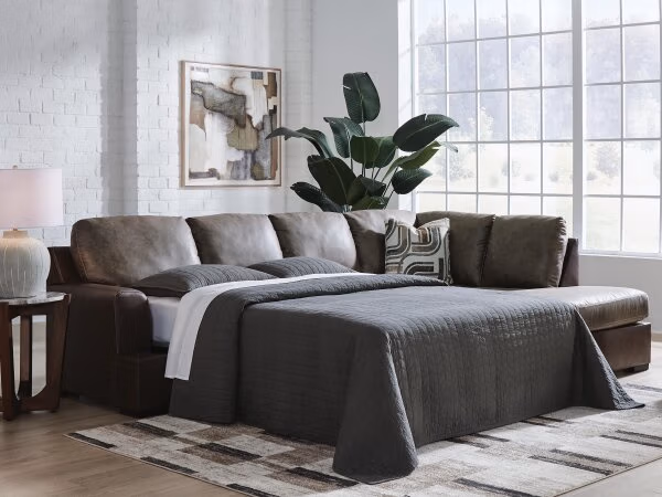 Castille Way 2-Piece Sleeper Sectional with Chaise - Image 3