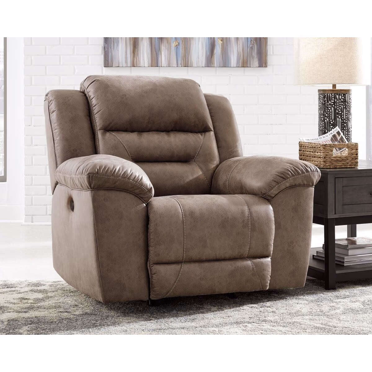 Stoneland Power Reclining Sofa, Loveseat and Recliner - Image 18