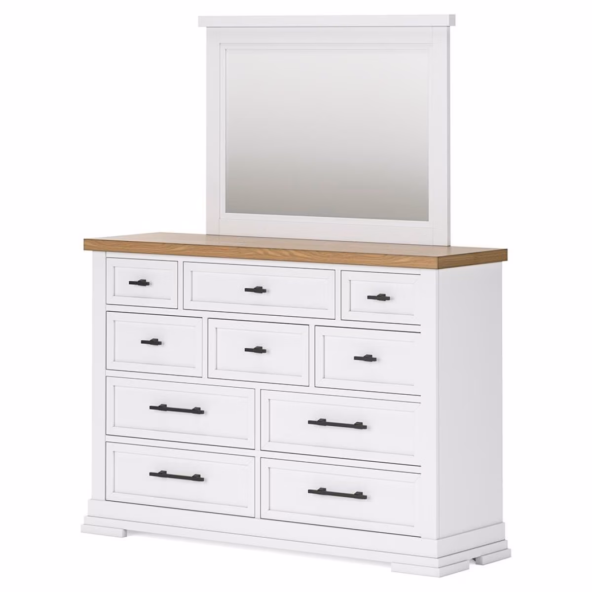 Ashbryn King Panel Storage Bed, Dresser and Mirror - Image 5
