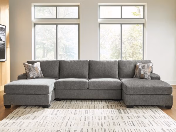 Clarington 3-Piece Sectional with Double Chaise - Image 3