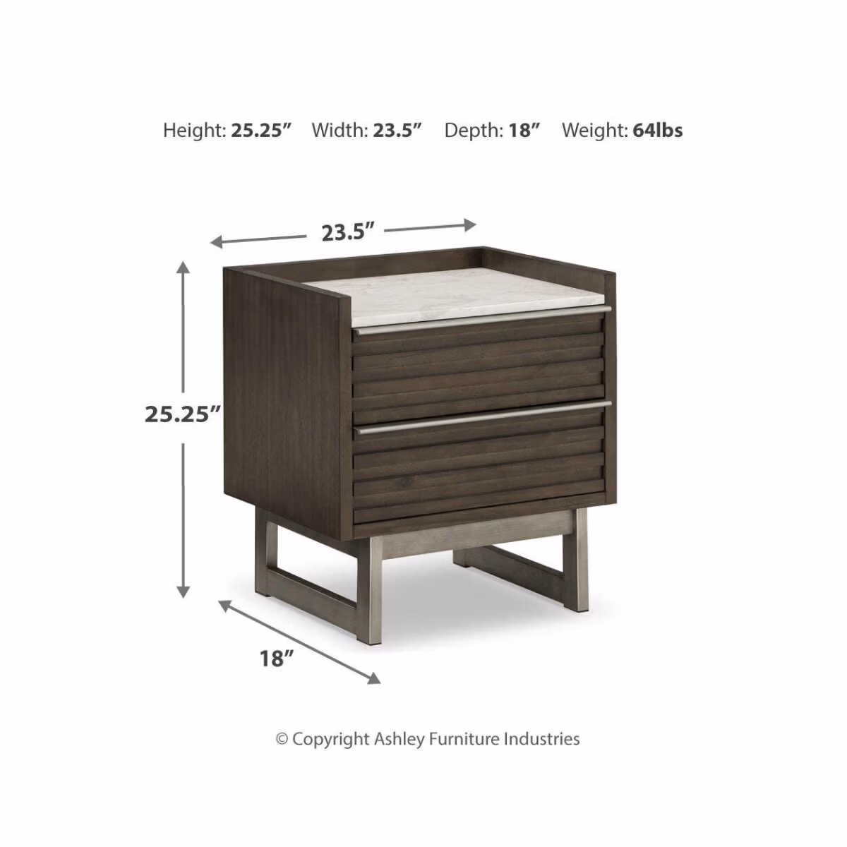 Arkenton Nightstand - Image 9
